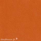 Papier uni Orange x5fe 30x30cm Bazzill Canvas