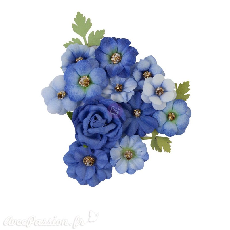 Fleurs Prima nature lover collection blue river 14pcs / 1 à 2.5 in