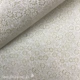 Papier népalais lokta lamaLi collector fleurs vert pale sur nude