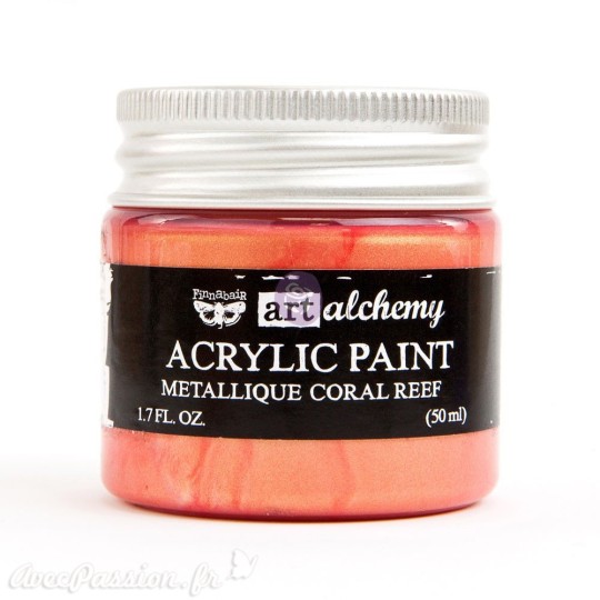 Peinture métallique Art Alchemy coral reef