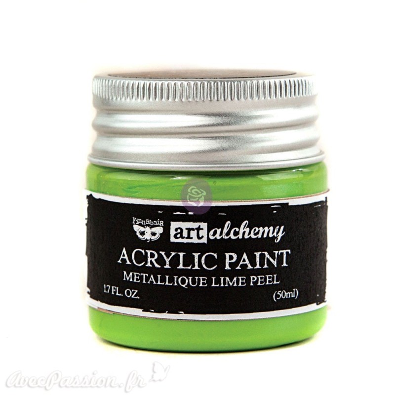 Peinture métallique Art Alchemy light green