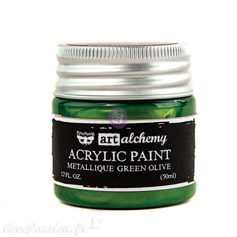 Peinture métallique Art Alchemy green