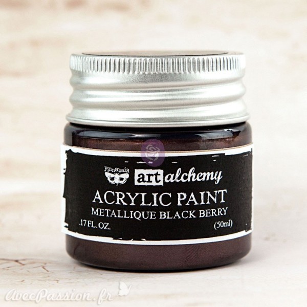 Peinture métallique Art Alchemy eggplant