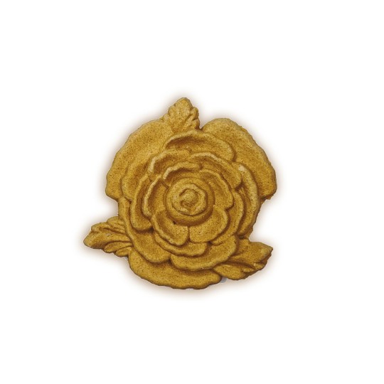 Moulure Woodubend roses à feuilles 4cm