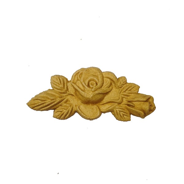 Moulure Woodubend guirlandes de roses 6.5x3cm