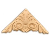 Moulure décorative coin panache décoratif 6x13cm 