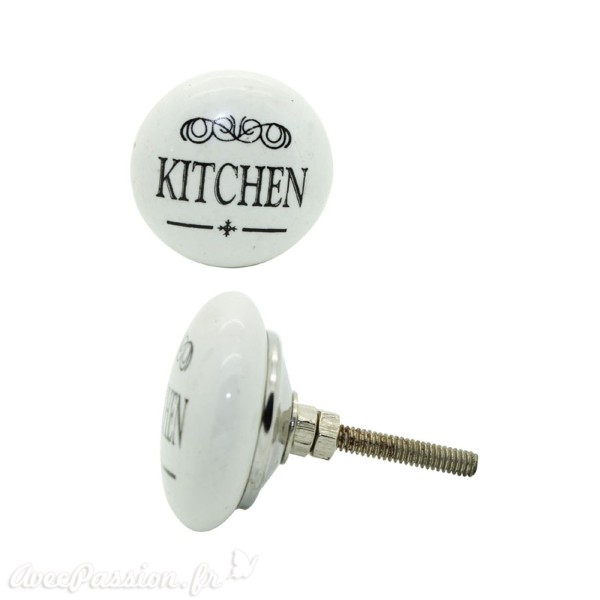 Bouton de porte céramique kitchen