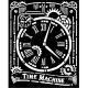 Pochoir décoratif Stamperia 20x25cm Horloge