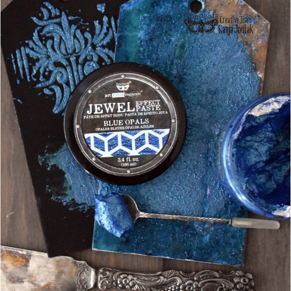 Pâte Jewel Texture Art Extravagance Blue Opals