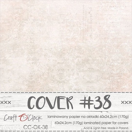 Couverture album scrapbooking Craft O Clock OK-38 60x24cm