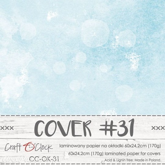 Couverture album scrapbooking Craft O Clock OK-31 60x24cm