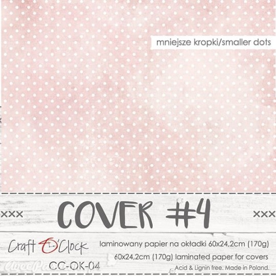 Couverture album scrapbooking Craft O Clock OK-04 60x24cm
