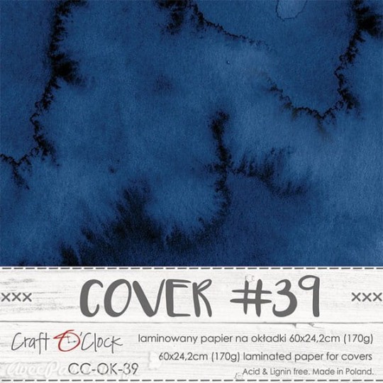 Couverture album scrapbooking Craft O Clock OK-39 60x24cm Couverture album scrapbooking Craft O Clock OK-39 60x24cm