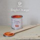 Peinture à la craie Vintage Paint Bright Orange 100ml