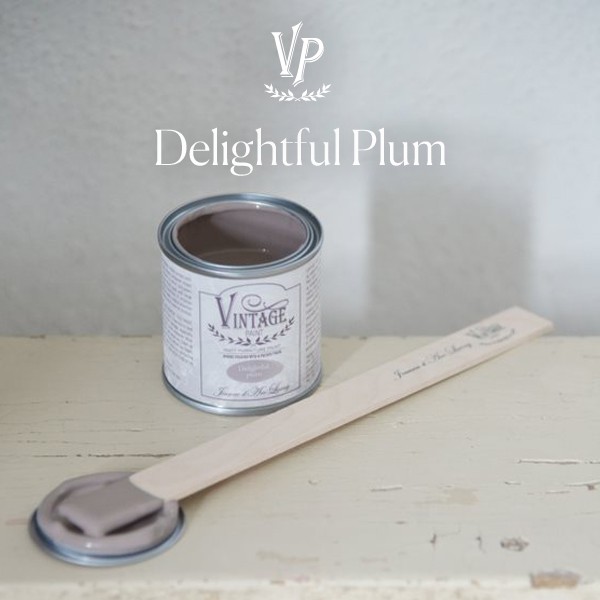 Peinture à la craie Vintage Paint Delightful Plum 100ml