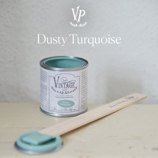 Peinture à la craie Vintage Paint Dusty Turquoise 100ml