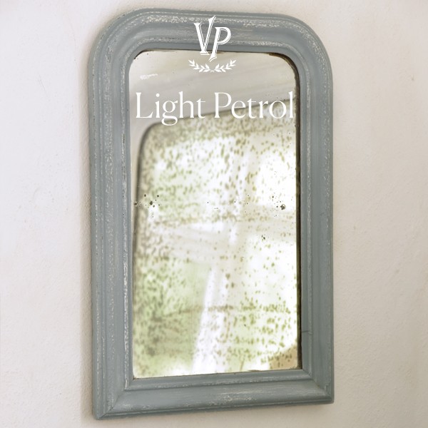 Peinture à la craie Vintage Paint Light Petrol Miroir décoration