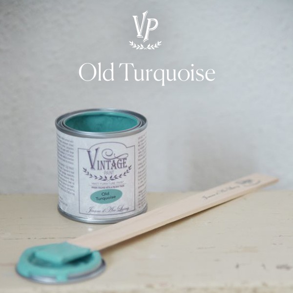 Peinture à la craie Vintage Paint Old Turquoise 100ml