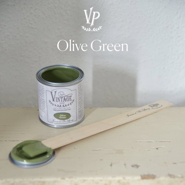 Peinture à la craie Vintage Paint Olive Green 100ml