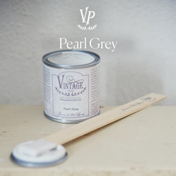 Peinture à la craie Vintage Paint Pearl Grey 100ml