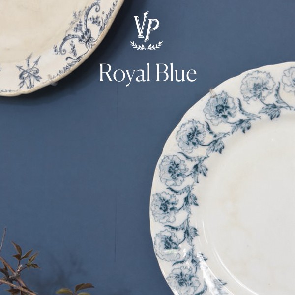 Peinture à la craie Vintage Paint Royal Blue Mur Décoration
