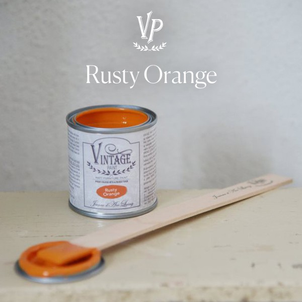 Peinture à la craie Vintage Paint Rusty Orange 100ml
