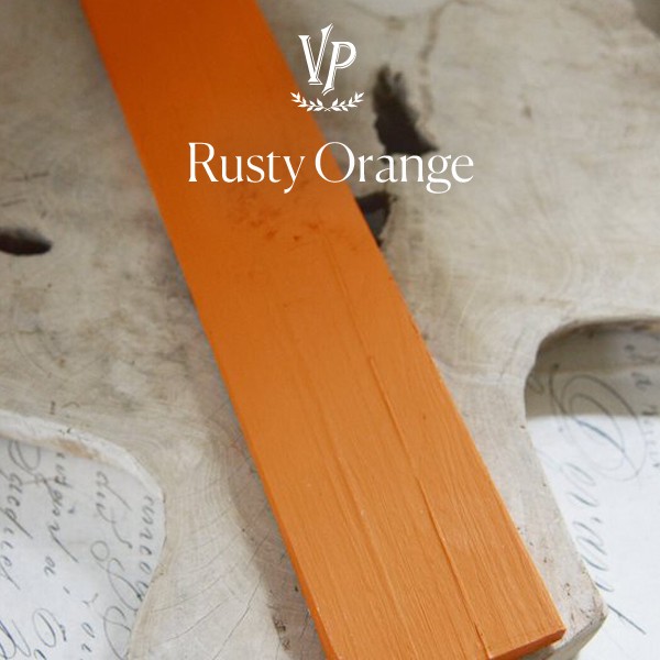 Peinture à la craie Vintage Paint Rusty Orange Bois