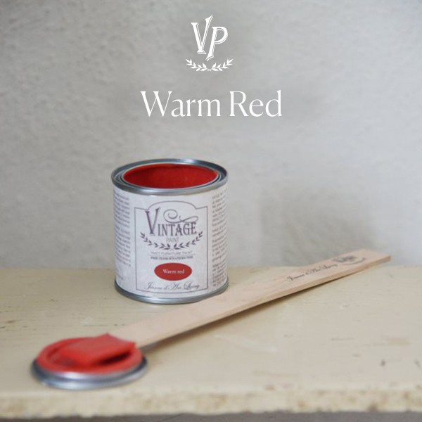 Peinture à la craie Vintage Paint Warm Red 100ml