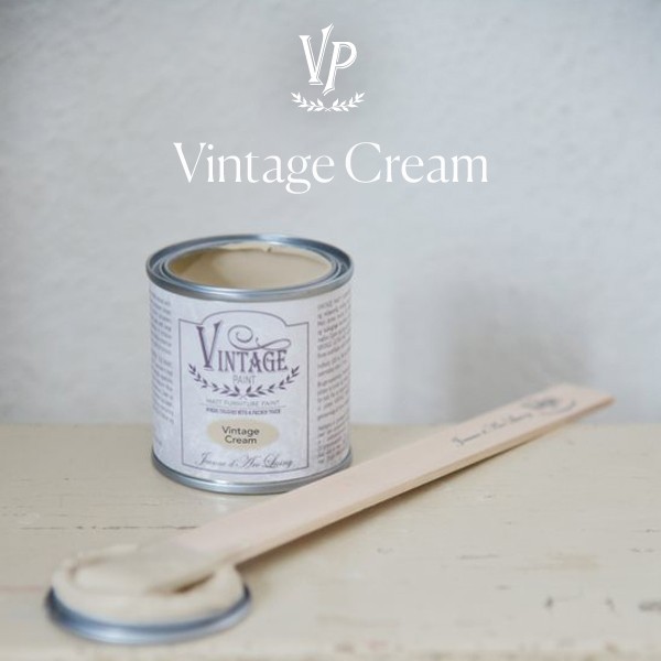 Peinture à la craie Vintage Paint Vintage Cream 100ml