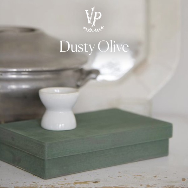 Peinture à la craie Vintage Paint Dusty Olive Boîte décoration