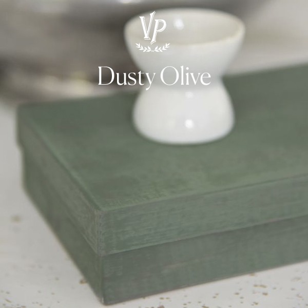 Peinture à la craie Vintage Paint Dusty Olive Décoration bois