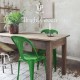 Peinture à la craie Vintage Paint Bright Green Chaises Bistrot