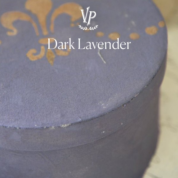 Peinture à la craie Vintage Paint Dark Lavender Détails Décoration
