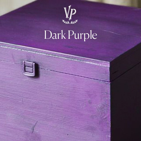 Peinture à la craie Vintage Paint Dark Purple Boîte décoration
