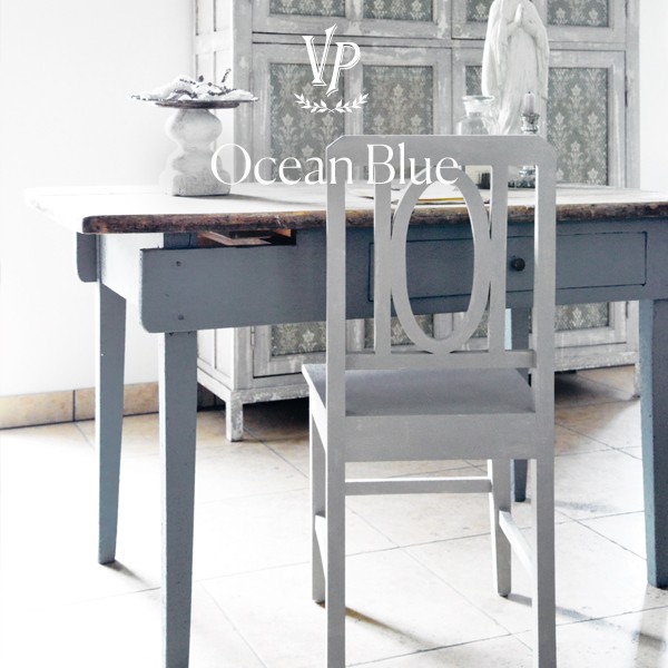 Peinture à la craie Vintage Paint Ocean Blue Meuble relooking décoration