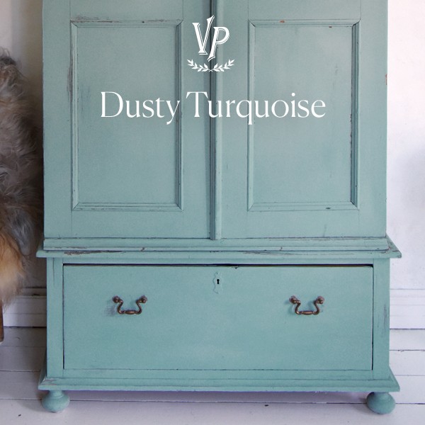 Peinture à la craie Vintage Paint Dusty Turquoise Décoration Meuble Relooking