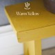 Peinture à la craie Vintage Paint Warm Yellow Relooking meuble