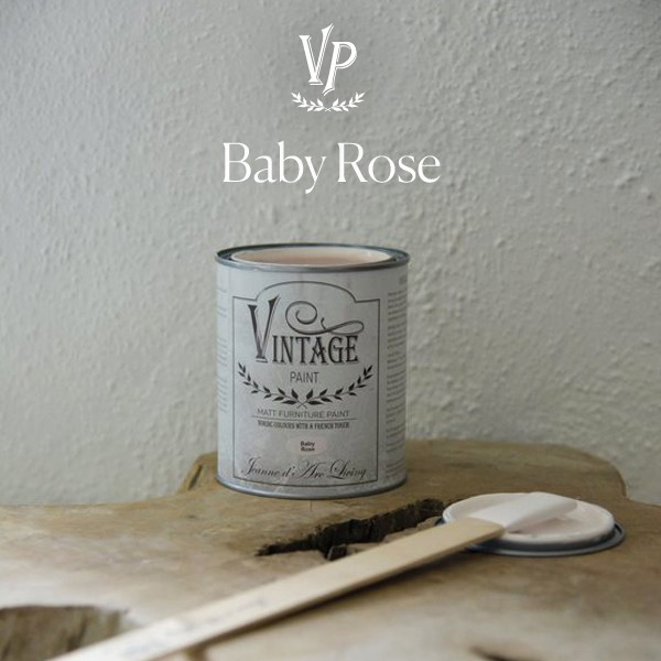Peinture à la craie Vintage Paint Baby Rose 700ml