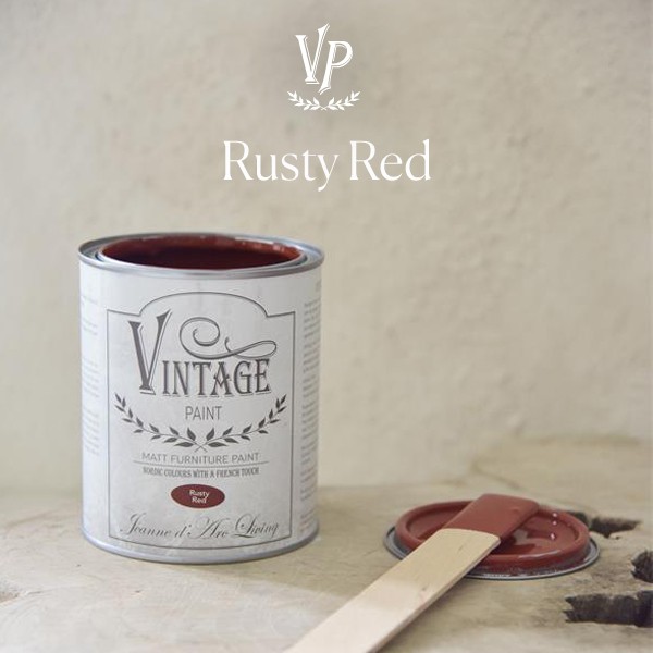 Peinture à la craie Vintage Paint Rusty Red 700ml