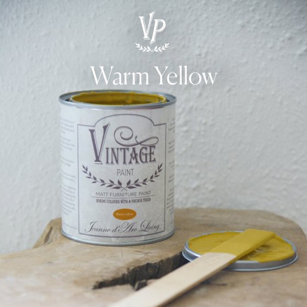 Peinture à la craie Vintage Paint Warm Yellow 700ml