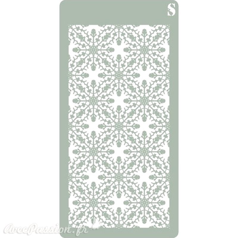 Pochoir décoratif Deco Scrapbooking 108 10x20cm