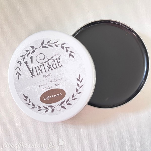 Cire Vintage Paint Marron clair