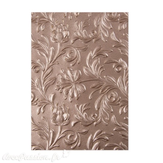 Plaque embossage Sizzix Tim Holtz 3D Textured impressions botanical 