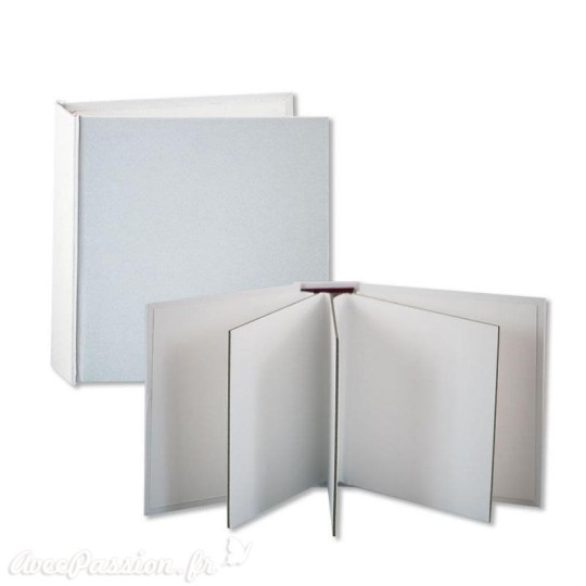 Scrapbooking Cahier A5 avec couverture en Stone paper (pages lignées)
