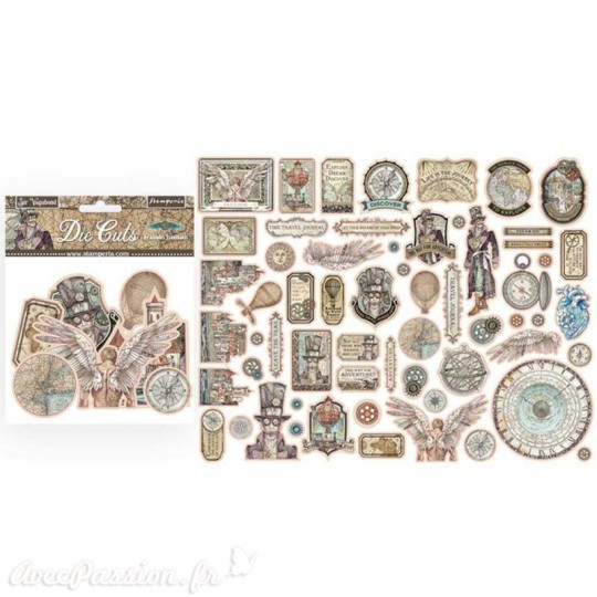 Die Cuts assortiment Sir Vagabond Stamperia