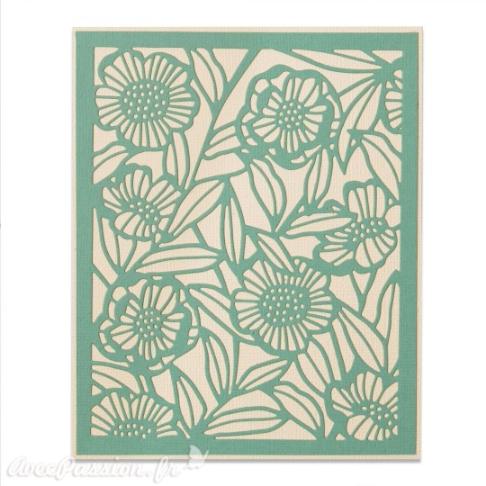 Dies Sizzix de découpe Thinlits gabarit de découpe Minimal foliage