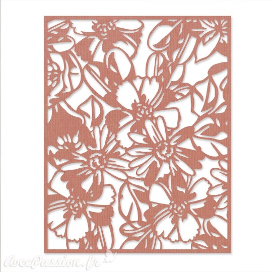 Dies Sizzix de découpe Thinlits Flowery