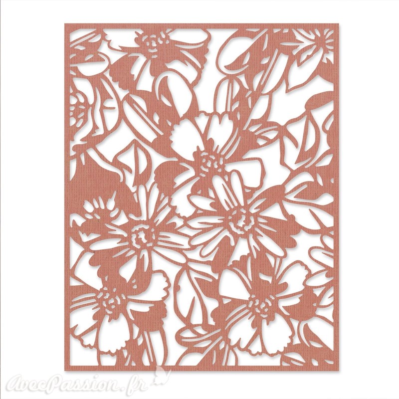 Dies Sizzix de découpe Thinlits Flowery