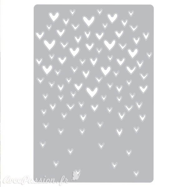 Dies Sizzix de découpe Thinlits Drifting hearts