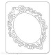 Dies Sizzix de découpe Sizzlits Frame antique